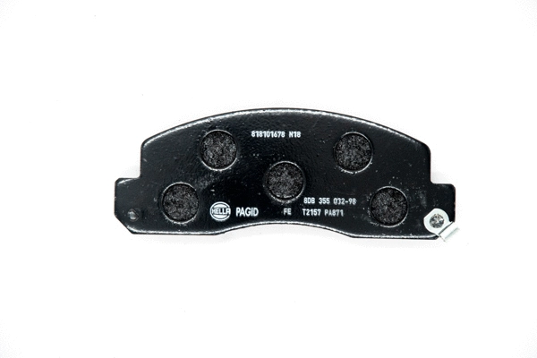 Brake Pad Set, disc brake (8DB 355 032-981)