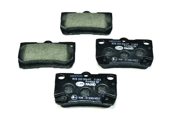 Brake Pad Set, disc brake (8DB 355 006-971)