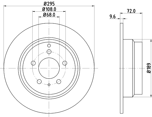 Brake Disc (8DD 355 103-701)