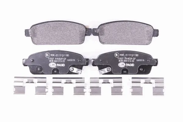 Brake Pad Set, disc brake (8DB 355 015-221)