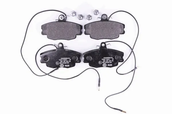 Brake Pad Set, disc brake (8DB 355 017-981)