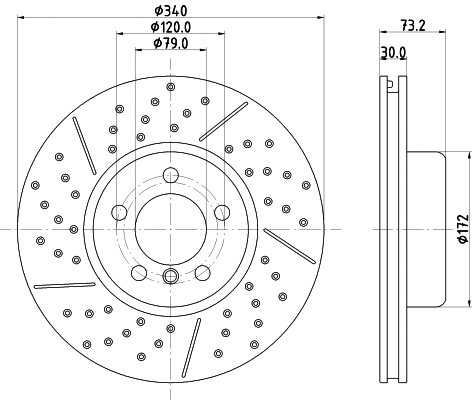 Brake Disc (8DD 355 133-551)