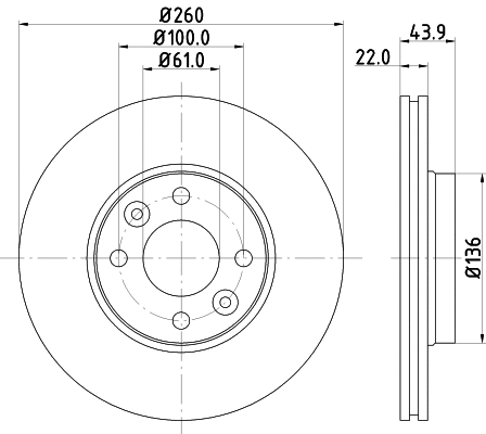 Brake Disc (8DD 355 109-331)