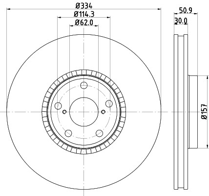 Brake Disc (8DD 355 112-861)