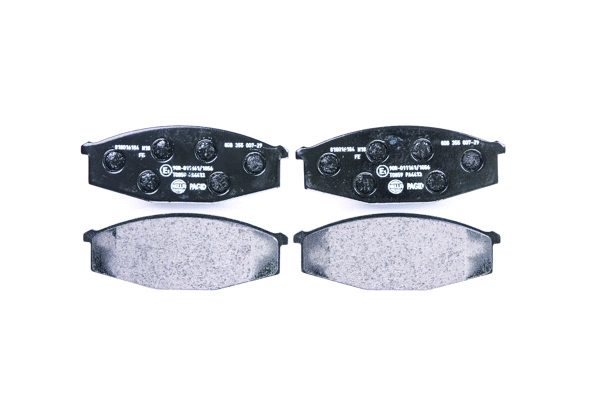 Brake Pad Set, disc brake (8DB 355 007-291)