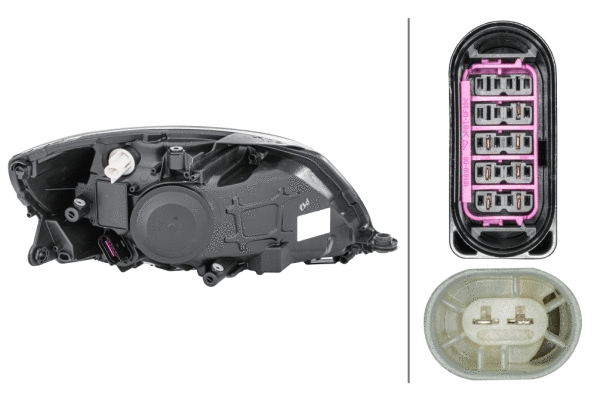 Headlight (1ED 010 417-331)