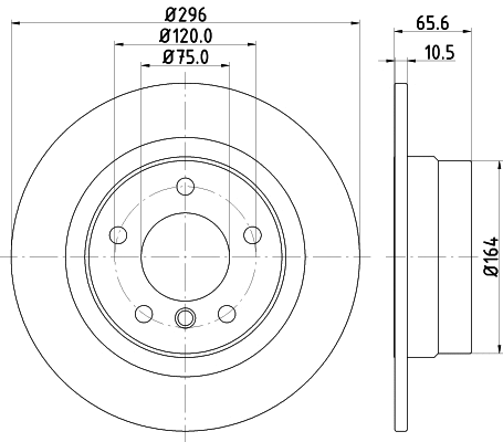 Brake Disc (8DD 355 123-771)