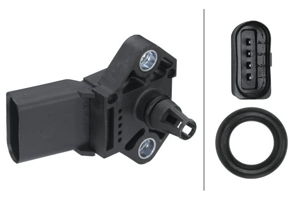 Sensor, intake manifold pressure (6PP 009 400-781)