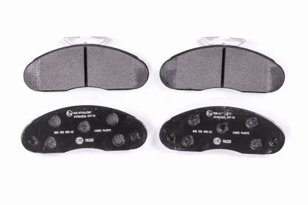 Brake Pad Set, disc brake (8DB 355 005-321)
