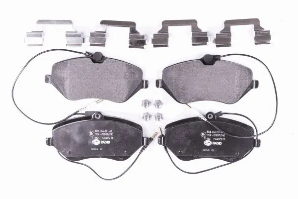 Brake Pad Set, disc brake (8DB 355 011-491)
