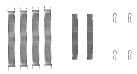 Accessory Kit, disc brake pad (8DZ 355 206-591)