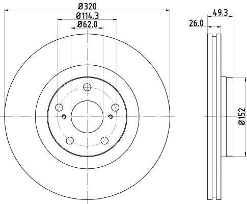 Brake Disc (8DD 355 116-131)