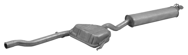 Rear Muffler (8LD 366 031-591)