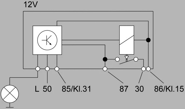 Control Unit, glow time (4RV 008 188-111)