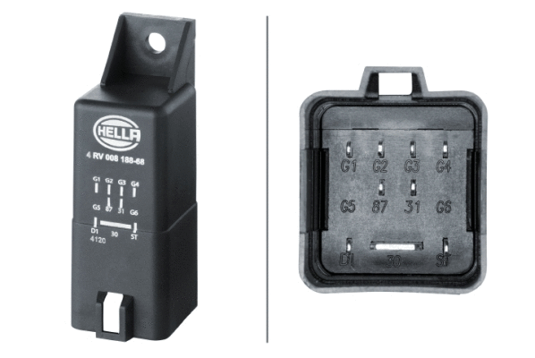 Control Unit, glow time (4RV 008 188-681)