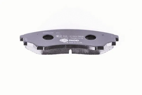 Brake Pad Set, disc brake (8DB 355 012-381)