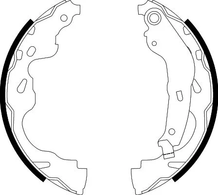 Brake Shoe Set (8DB 355 002-891)
