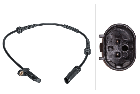 Sensor, wheel speed (6PU 012 679-541)