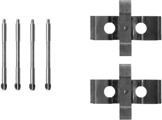 Accessory Kit, disc brake pad (8DZ 355 203-051)