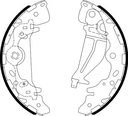 Brake Shoe Set (8DB 355 003-001)