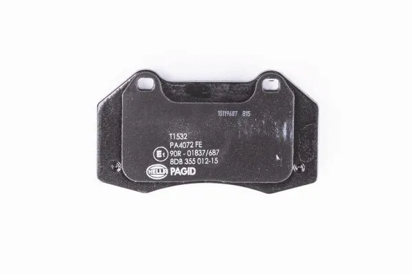Brake Pad Set, disc brake (8DB 355 012-151)