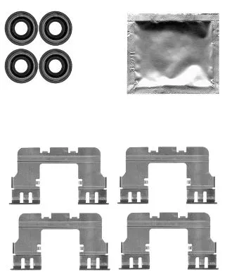 Accessory Kit, disc brake pad (8DZ 355 204-771)
