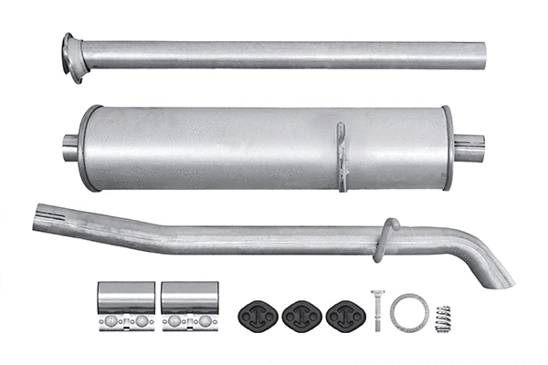 Rear Muffler (8LD 366 033-261)
