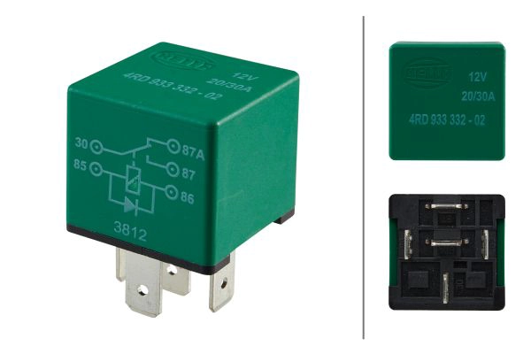Relay, main current