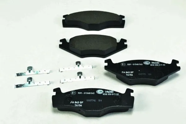 Brake Pad Set, disc brake (8DB 355 017-521)