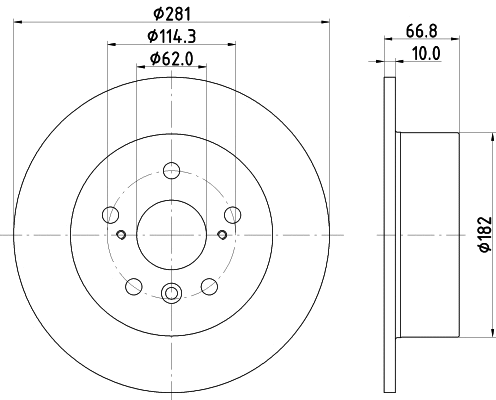 Brake Disc (8DD 355 119-671)