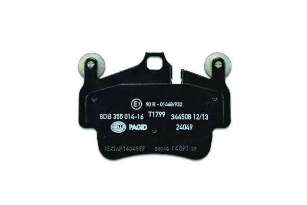 Brake Pad Set, disc brake (8DB 355 014-161)