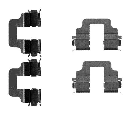 Accessory Kit, disc brake pad (8DZ 355 203-291)