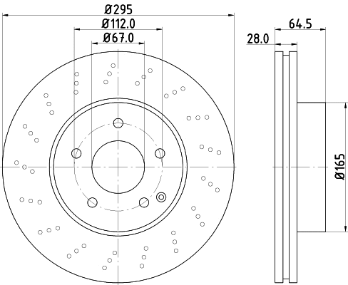 Brake Disc (8DD 355 123-861)