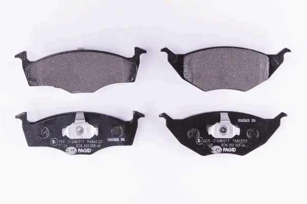 Brake Pad Set, disc brake (8DB 355 008-481)