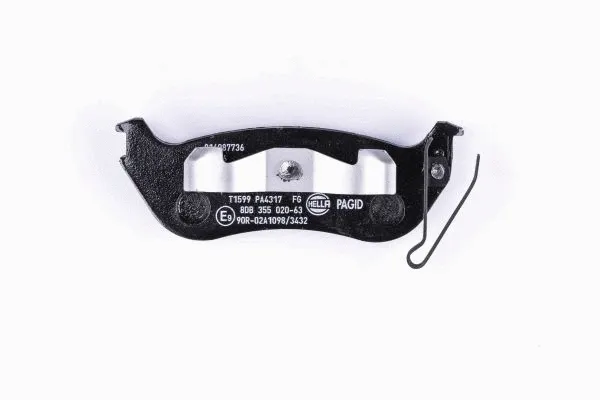 Brake Pad Set, disc brake (8DB 355 020-631)