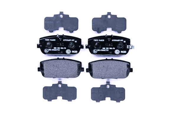 Brake Pad Set, disc brake (8DB 355 006-781)