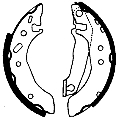 Brake Shoe Set