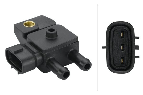 Sensor, exhaust pressure (6PP 009 409-311)