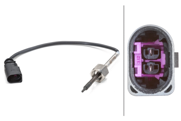 Sensor, exhaust gas temperature (6PT 014 494-161)