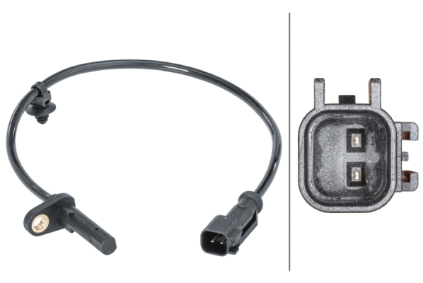 Sensor, wheel speed (6PU 012 679-601)