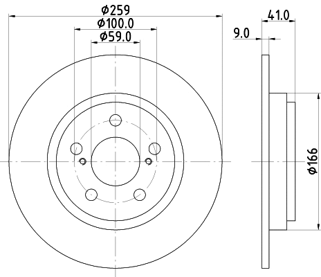 Brake Disc (8DD 355 116-401)