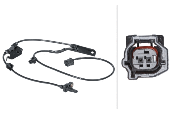 Sensor, wheel speed (6PU 012 679-771)