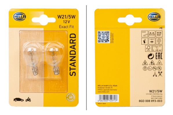 Bulb, stop/tail light (8GD 008 893-003)