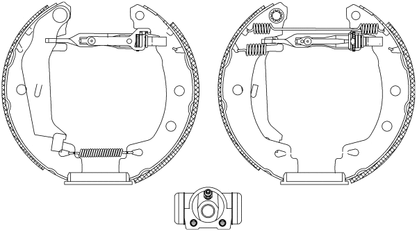 Brake Shoe Set (8DB 355 004-691)