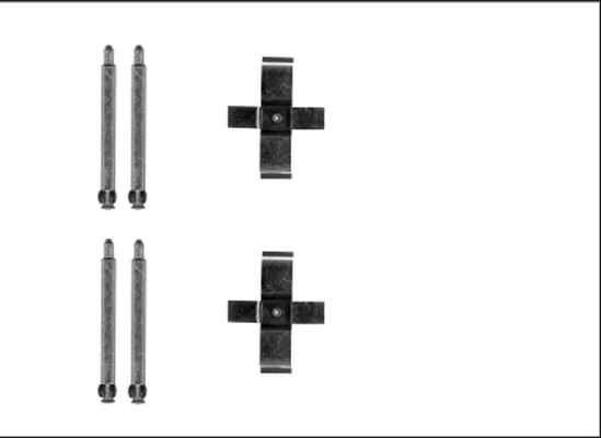 Accessory Kit, disc brake pad (8DZ 355 205-591)