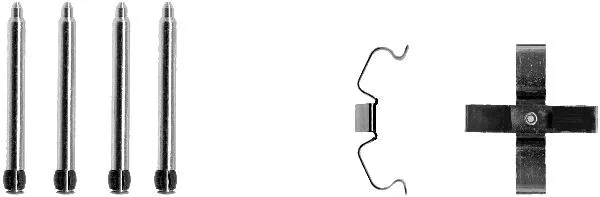 Accessory Kit, disc brake pad (8DZ 355 202-891)