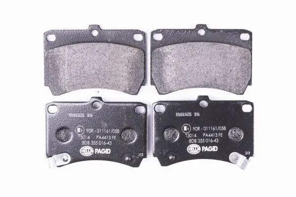 Brake Pad Set, disc brake (8DB 355 016-431)