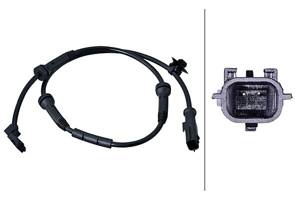 Sensor, wheel speed (6PU 358 216-261)