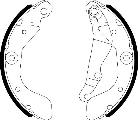 Brake Shoe Set (8DB 355 022-141)