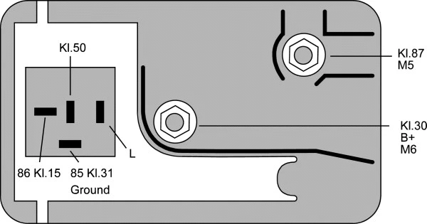 Control Unit, glow time